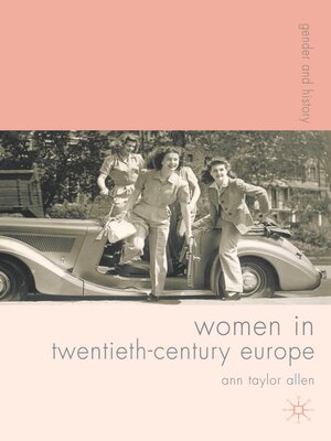 cover image of Women in Twentieth-Century Europe